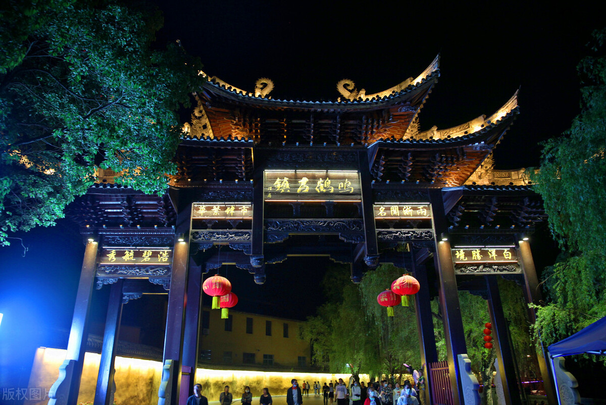 鸣鹤古镇真实图片,闲逛鸣鹤古镇