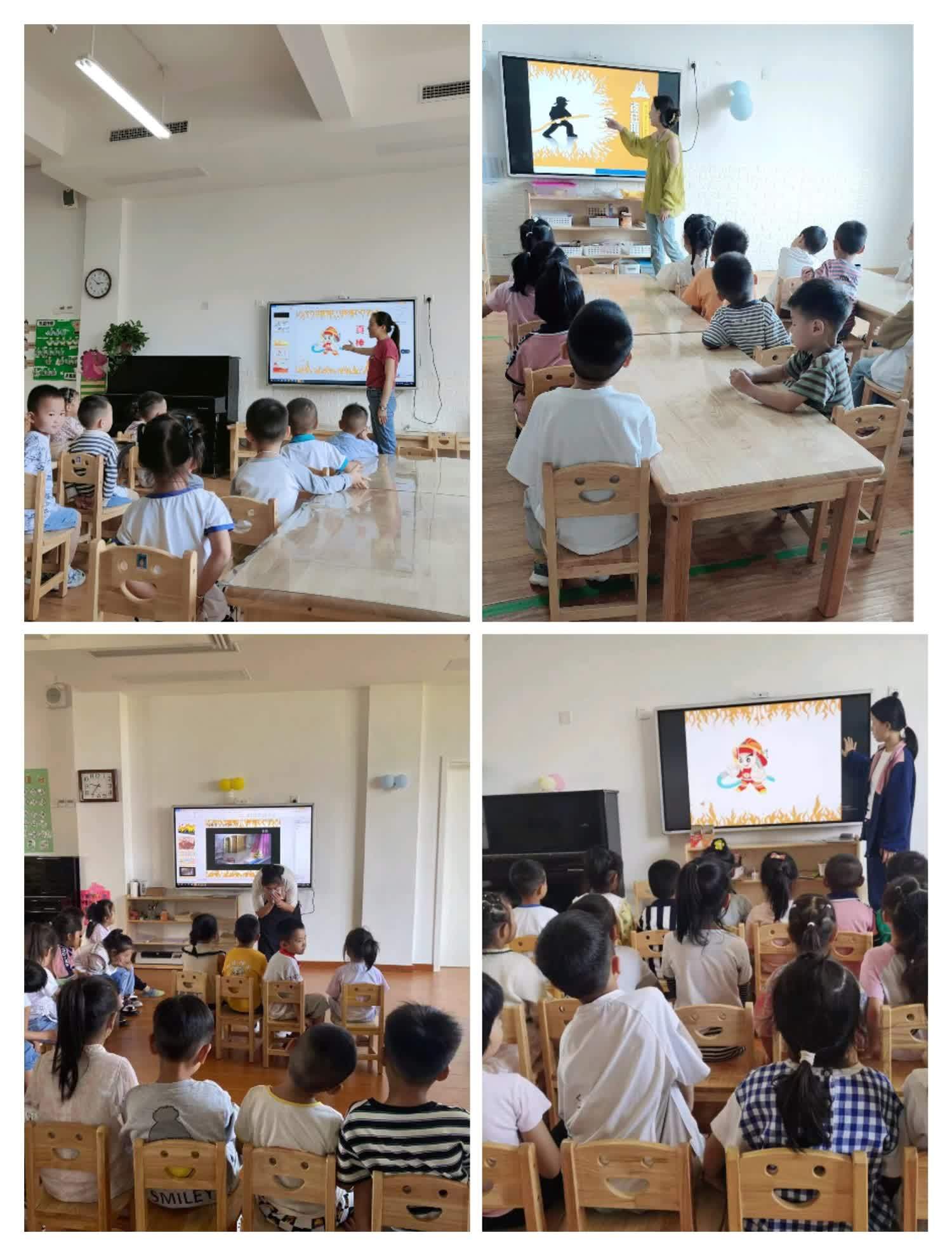 幼儿园消防人员消防培训演练,防溺水消防演练