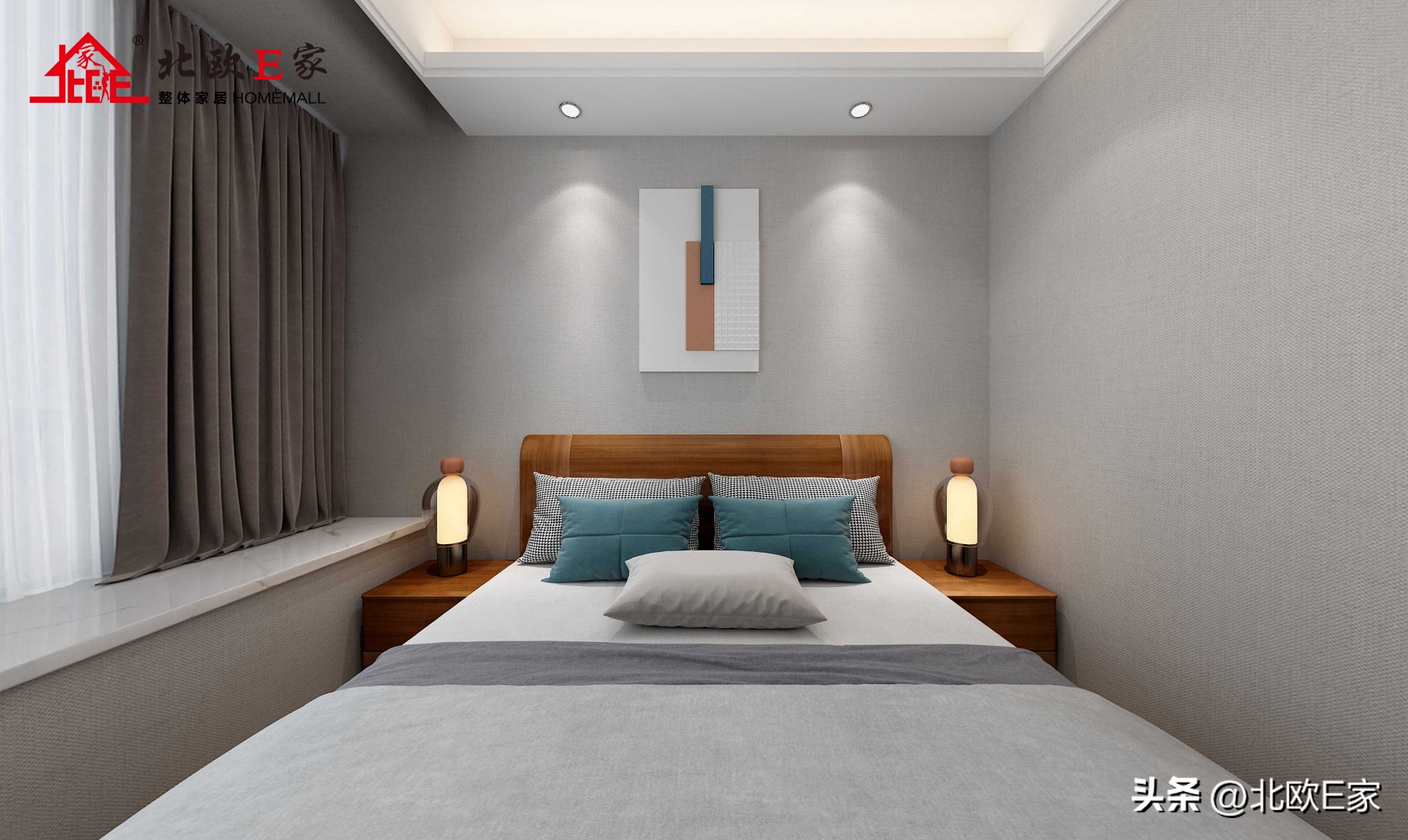 北欧旋律乌金木家具,北欧乌金木家具样板间