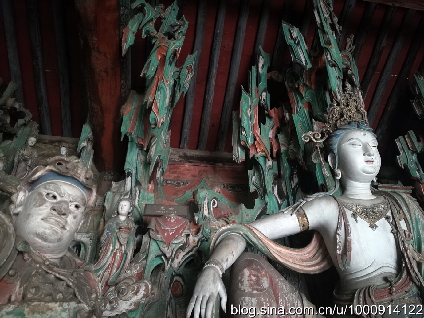 山西平遥双林寺庙彩塑简介,平遥双林寺彩塑
