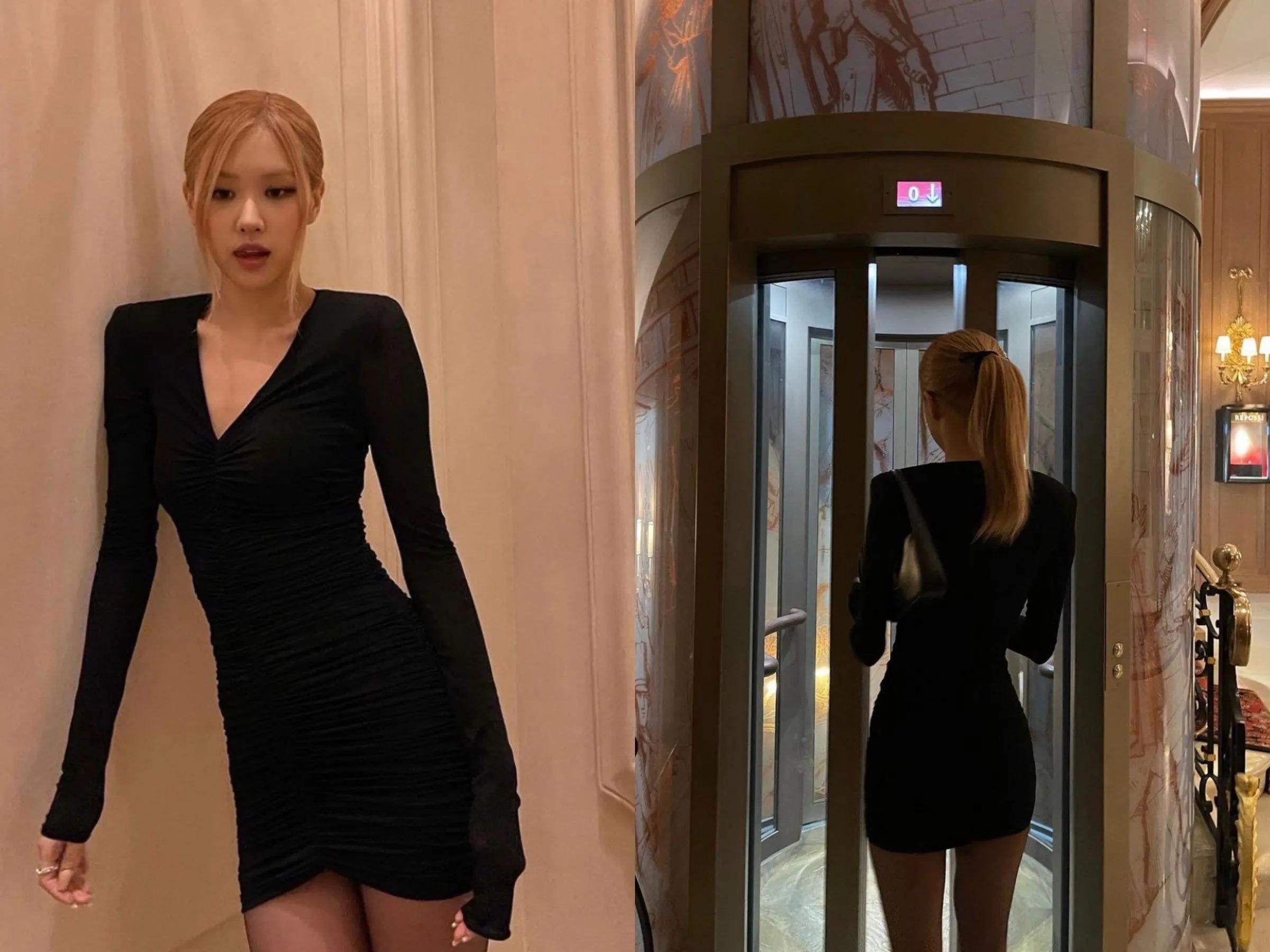 rose巴黎时装周幕后花絮,巴黎时装周ysl凯特摩丝