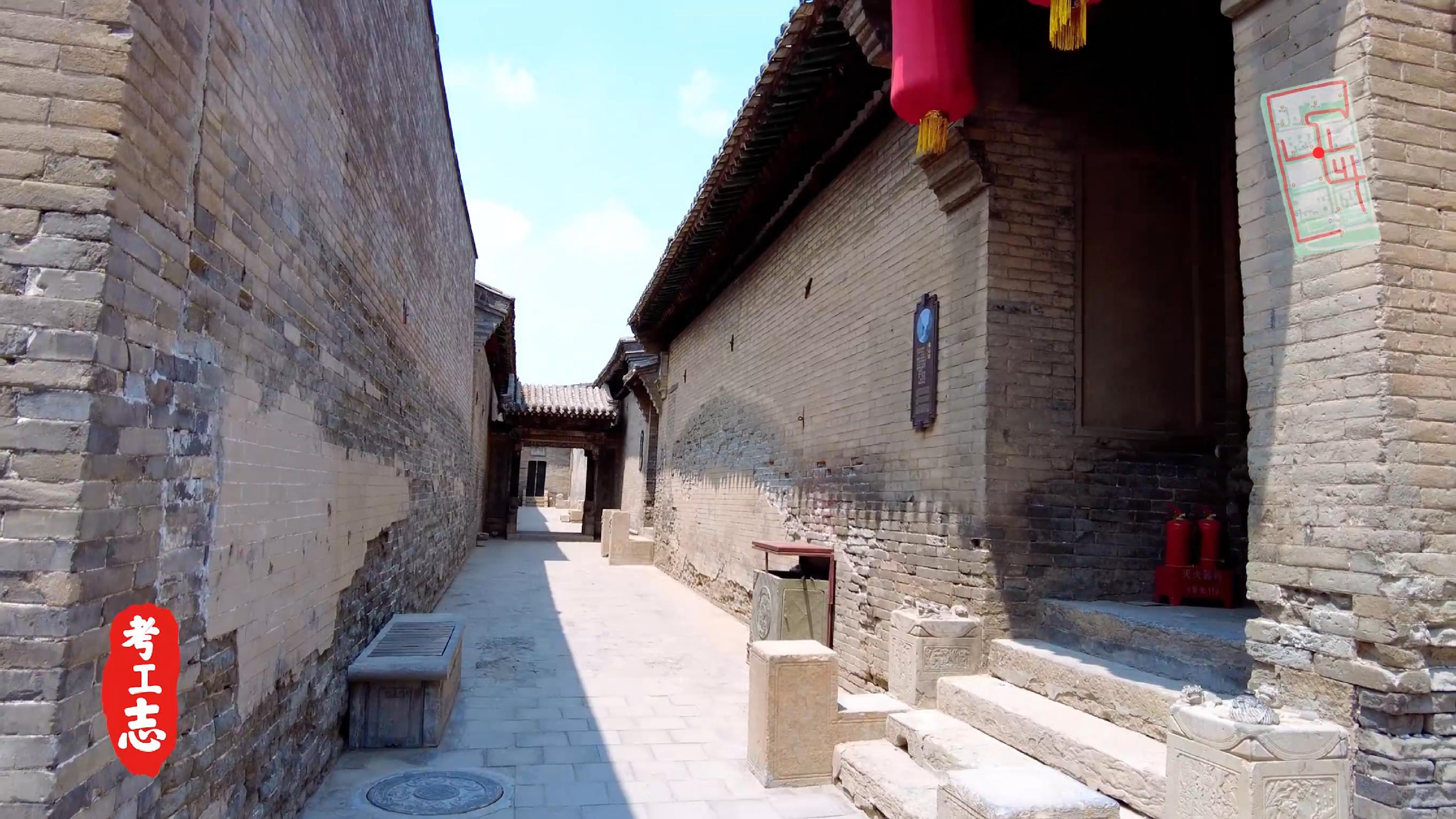 解读王家大院,王家大院从上往下看