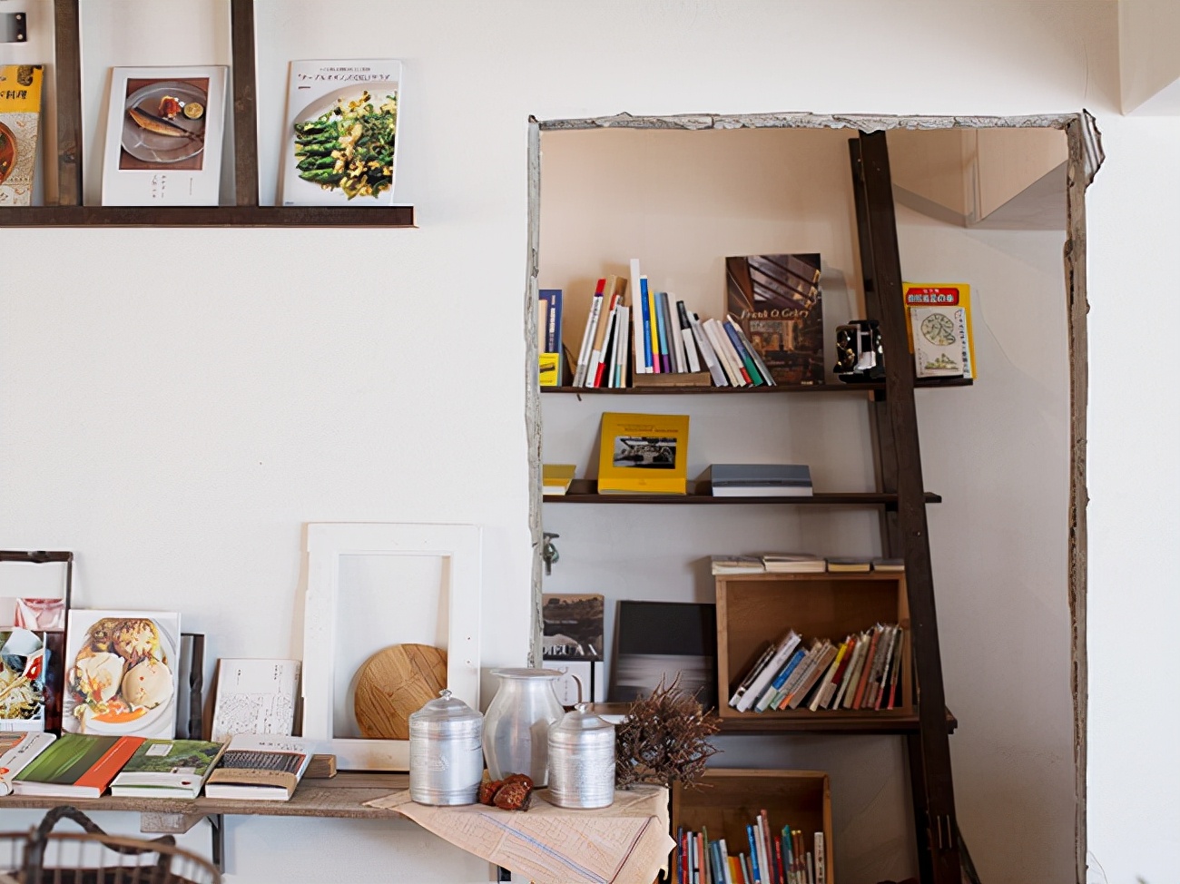 手工咖啡屋改造,废弃的家具改造成文具盒