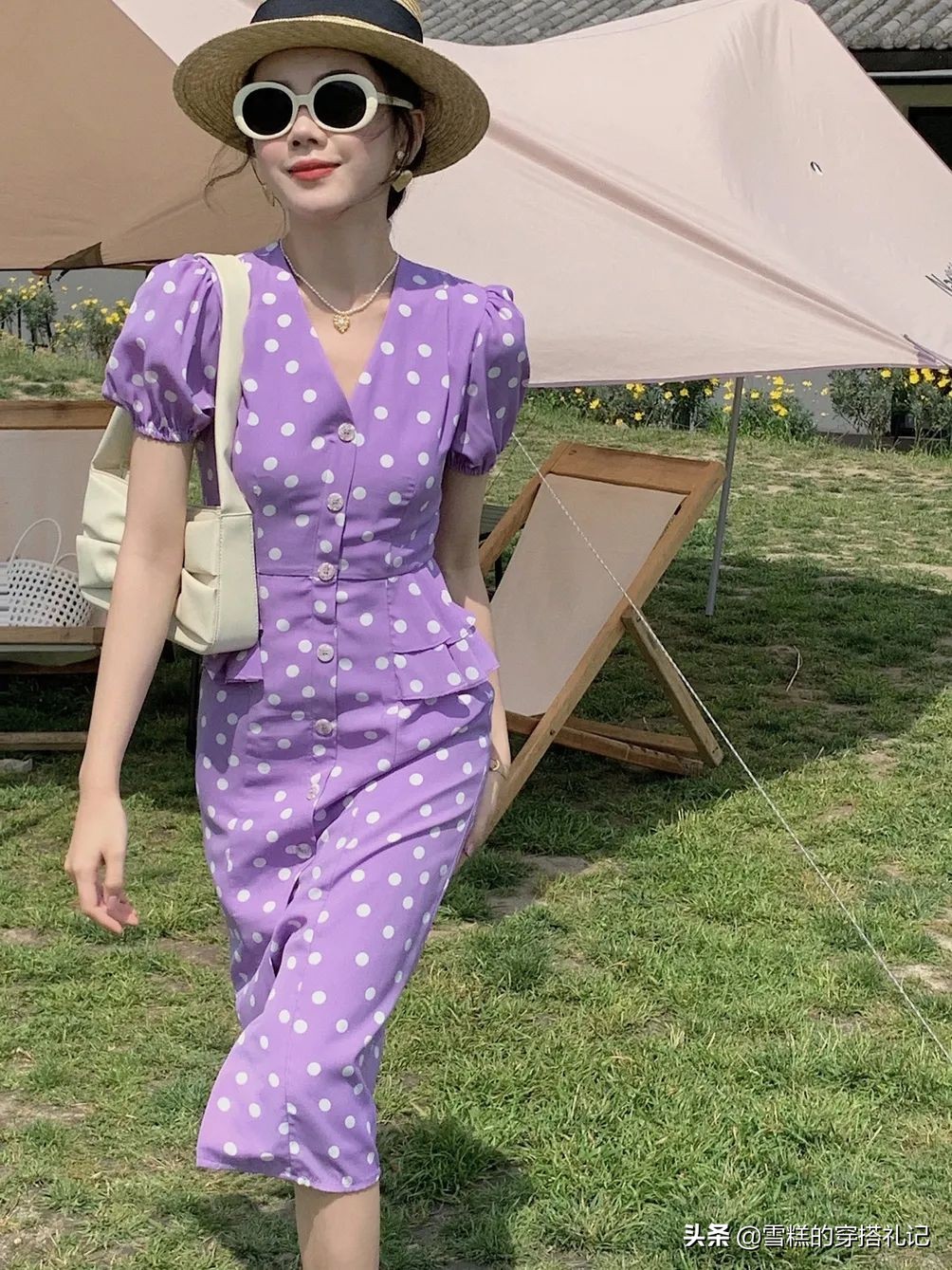 新款裙时髦又减龄穿上超迷人,今年流行的法式裙子