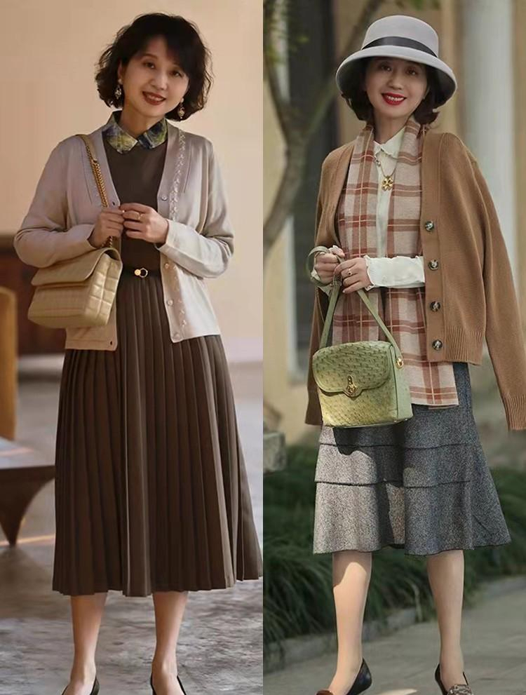 60后大妈怎样穿才显气质,四十多岁大妈怎么穿能显得洋气