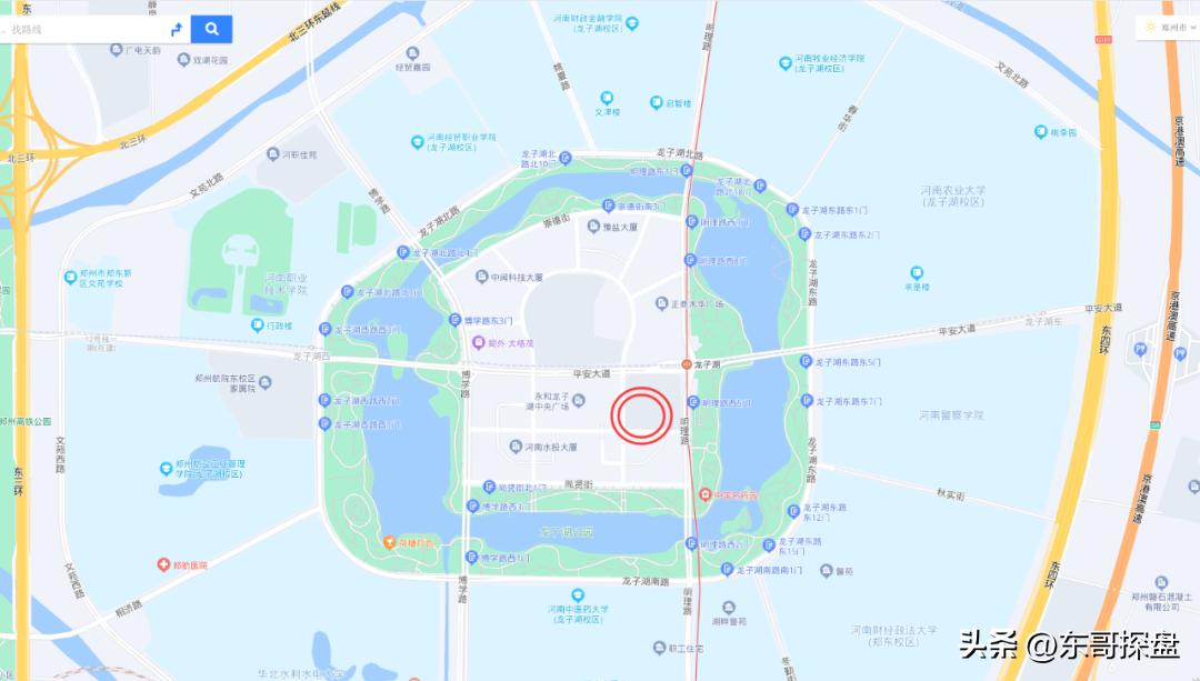 华为在郑州拿的两块地在哪,华为中原区域总部选址