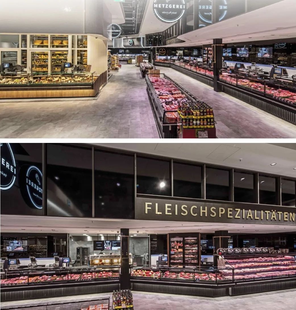 英国百年超市陈列欣赏,德国超市货架图解