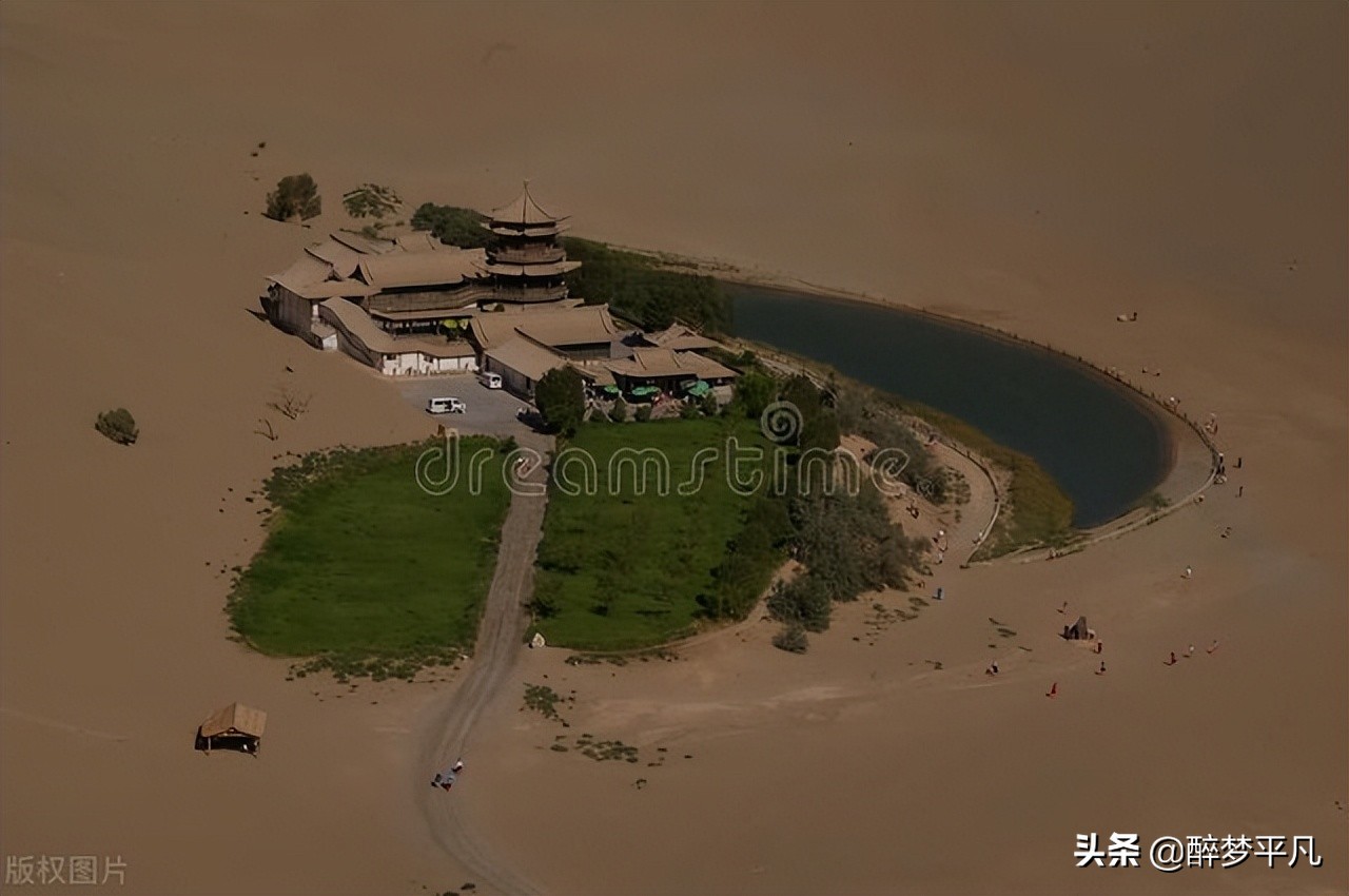 甘肃敦煌鸣沙山月牙泉自由行,甘肃敦煌鸣沙山月牙泉景区