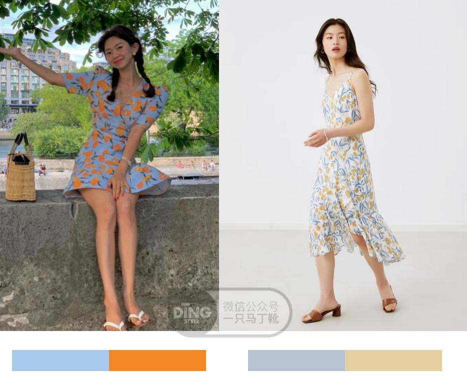 夏日穿搭色彩搭配,2021夏日高级感配色