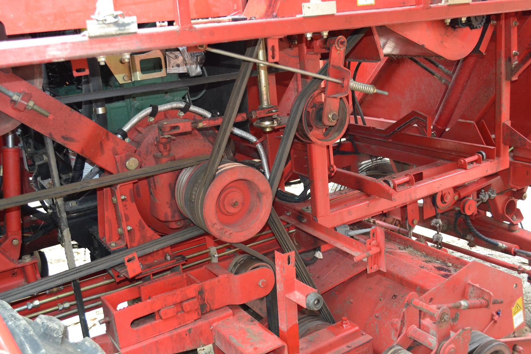 收割机皮带安装方法,收割机三角带怎么安装