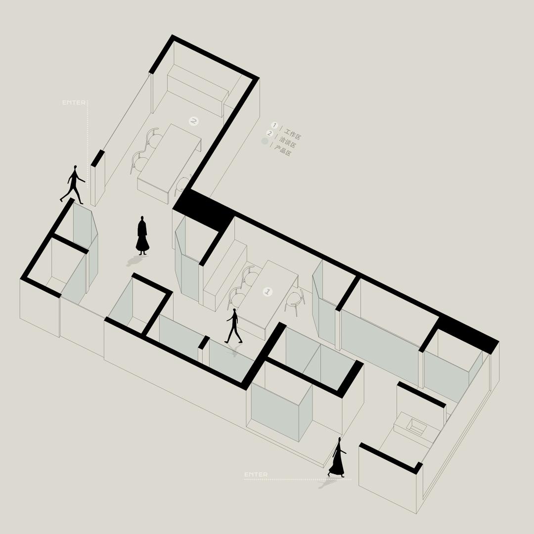 泛空间|Voodino淋浴展厅