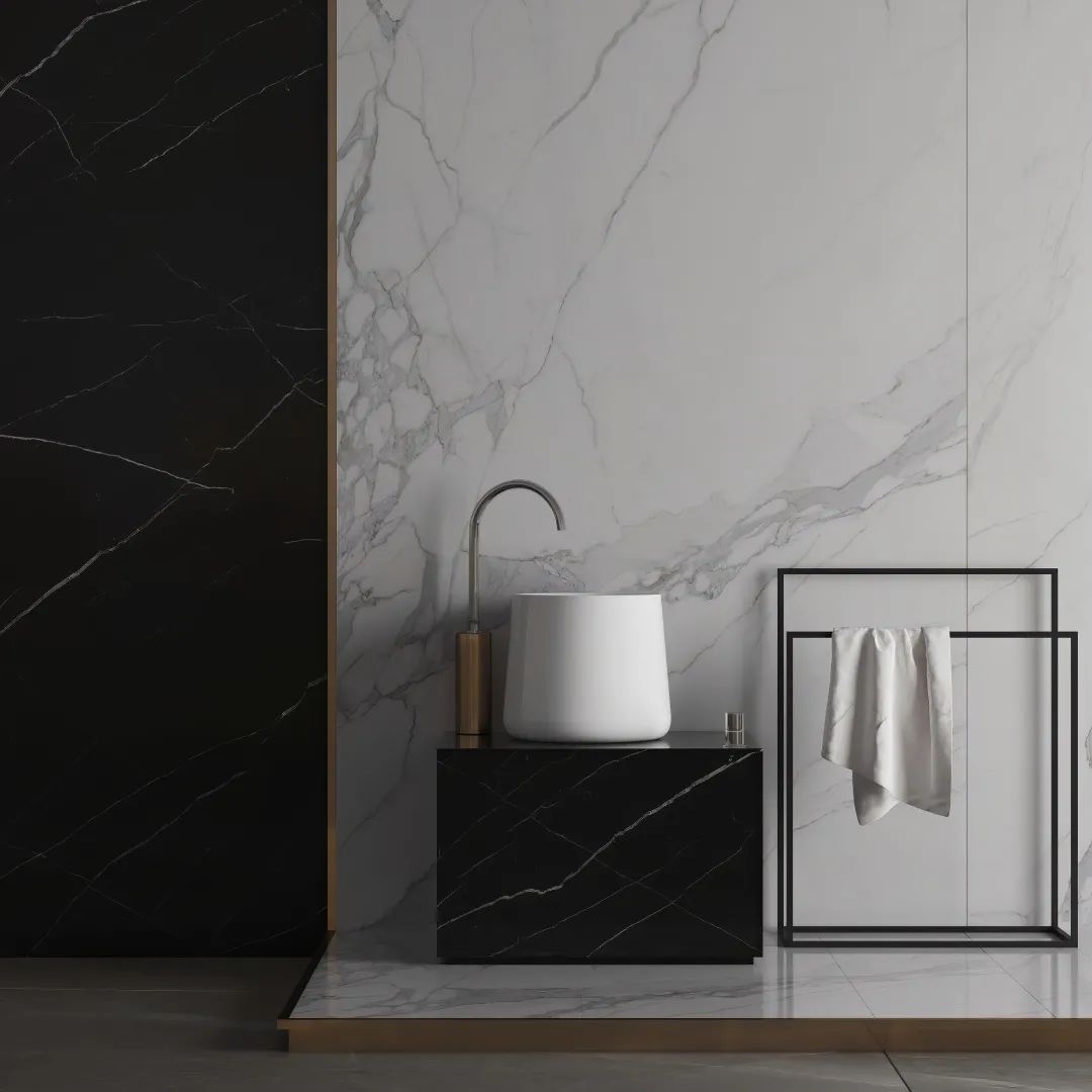 艺术不语·润物无声｜大国品牌顺辉天成岩板卫浴空间的心灵逸想