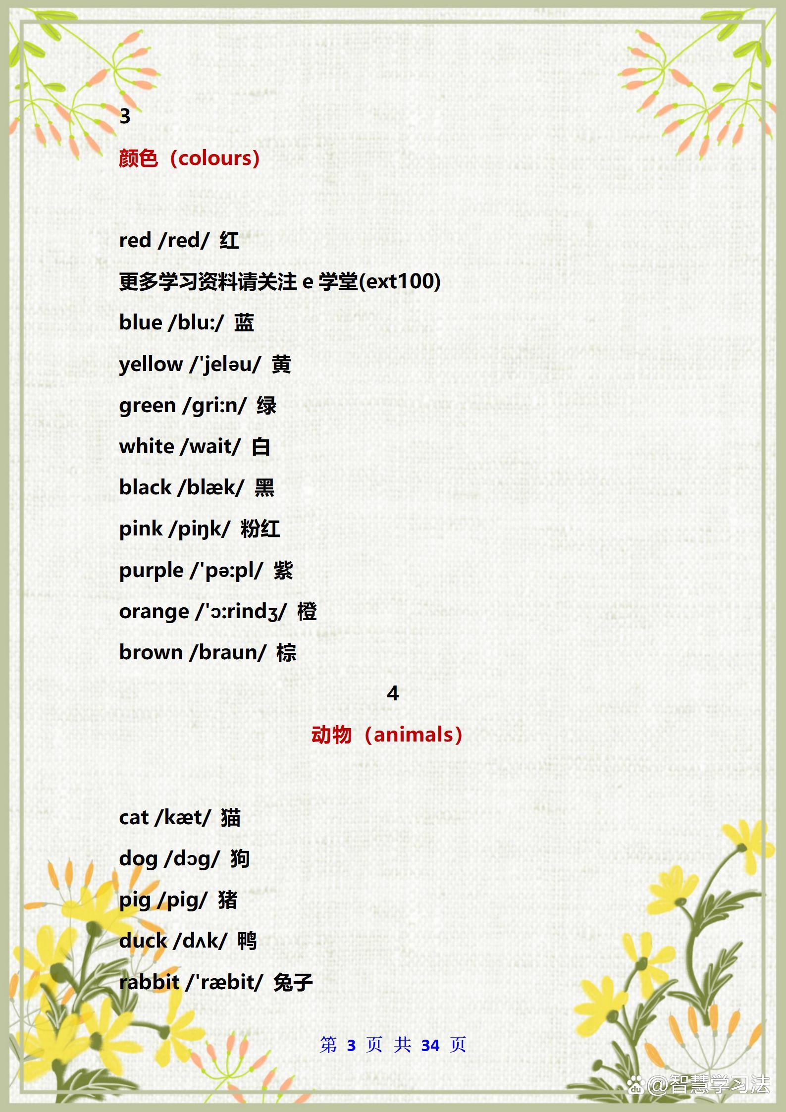 小学英语五年级下册单词加音标,小学英语班主任整理笔记