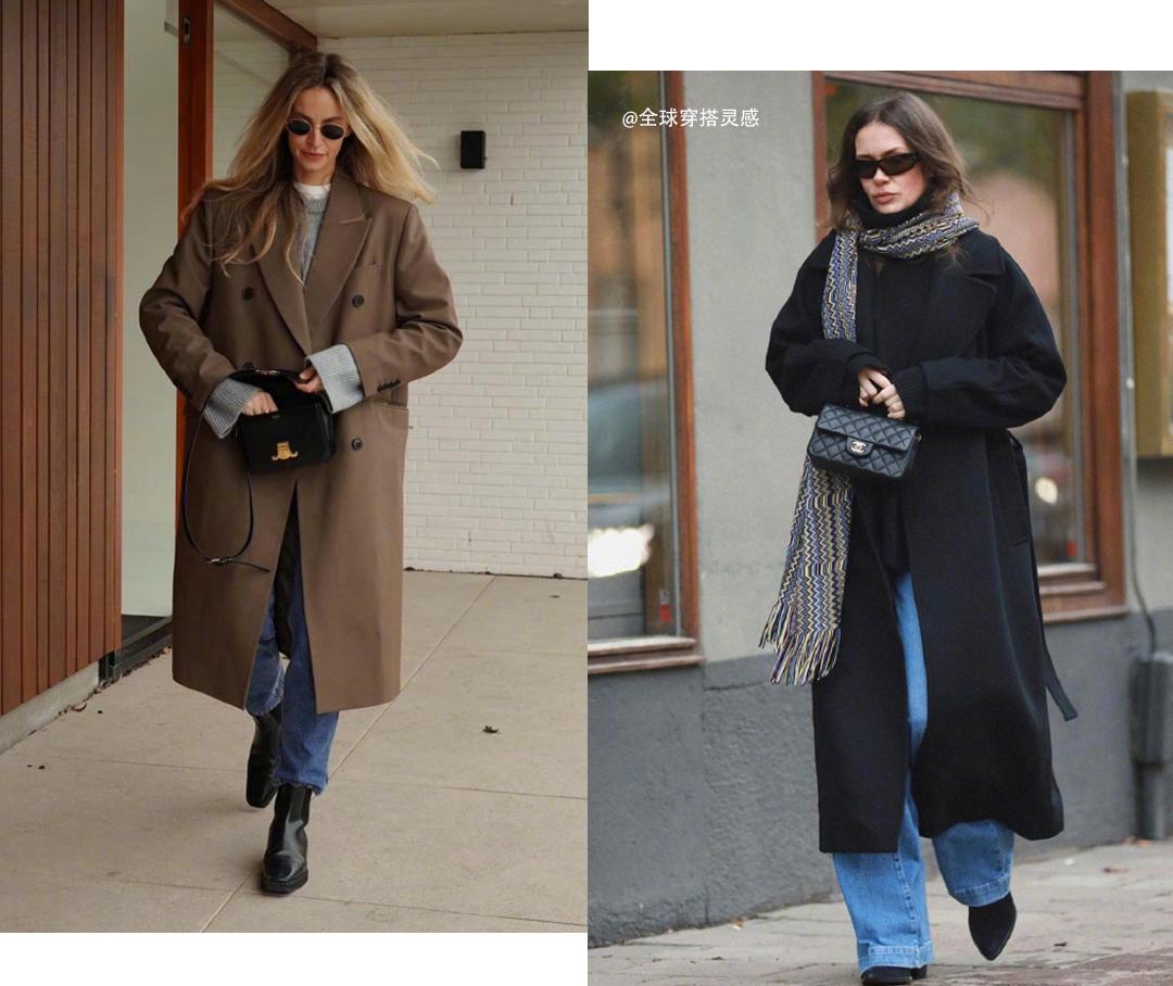 冬季呢子衣小个子穿搭,现在冬季上下衣穿搭
