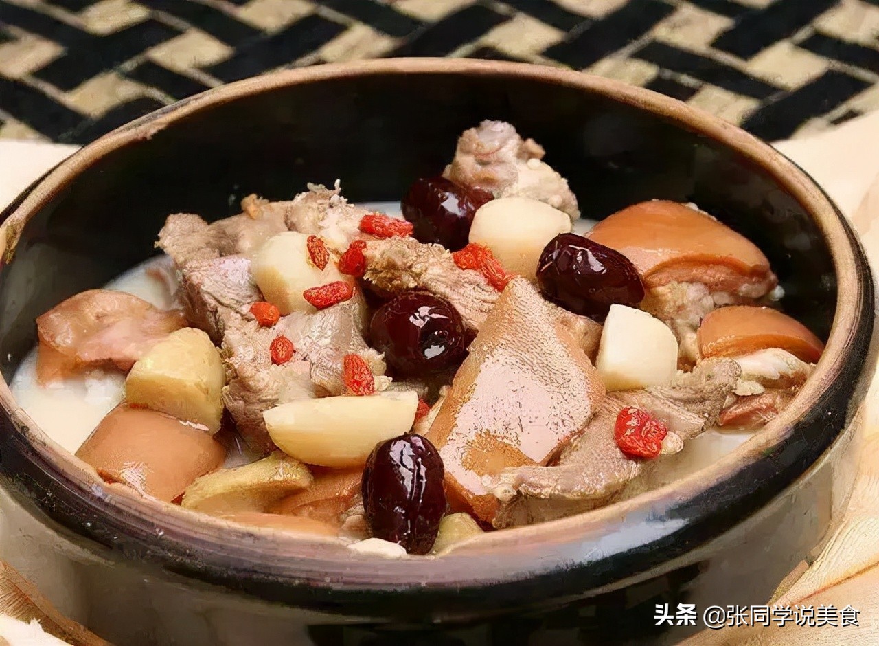 灵芝枣仁猪心汤,羊肉红枣灵芝汤