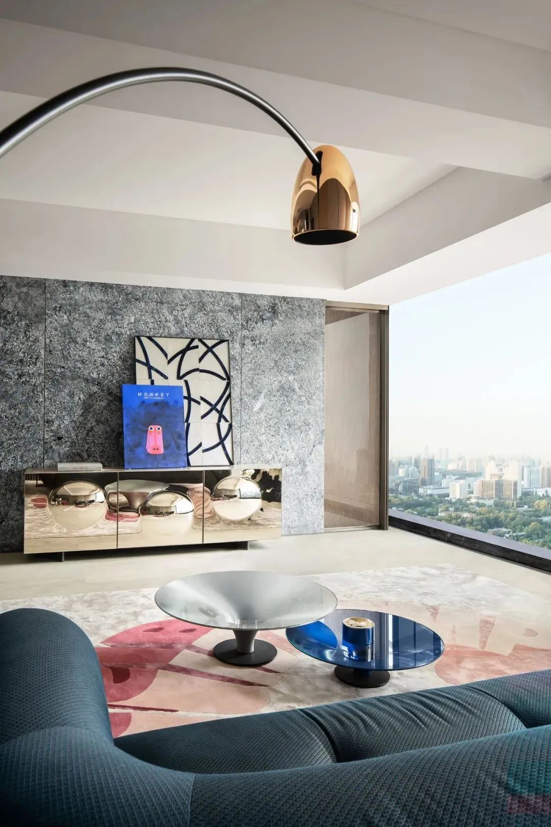 轻奢风电视背景墙大理石灰,新中式高级灰大理石电视背景墙