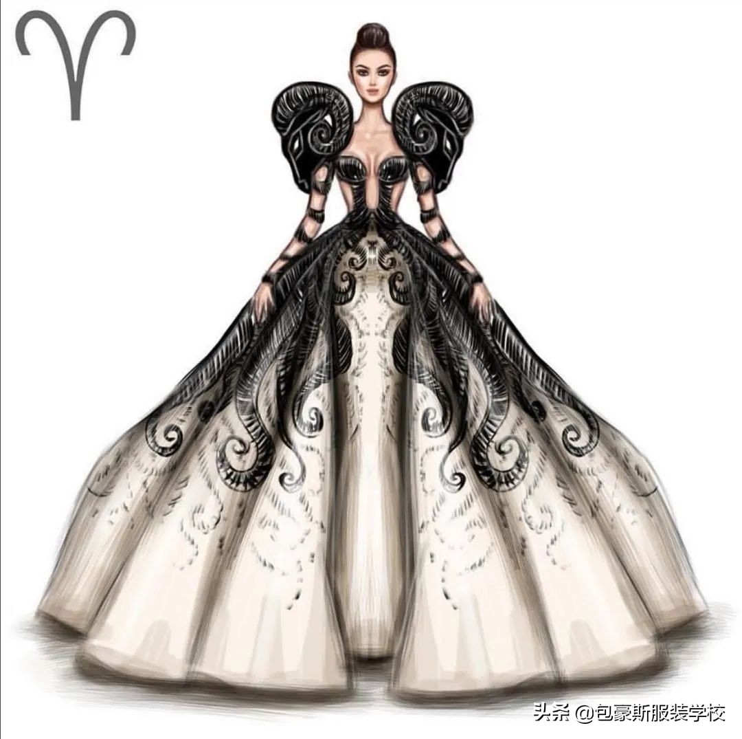 国际时尚插画师插画作品欣赏图文,创意插画古埃及