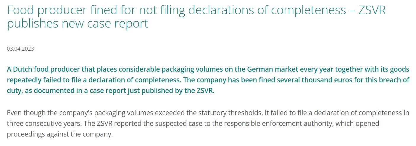 德国包装法的注意要点有哪些,德国包装法注意事项