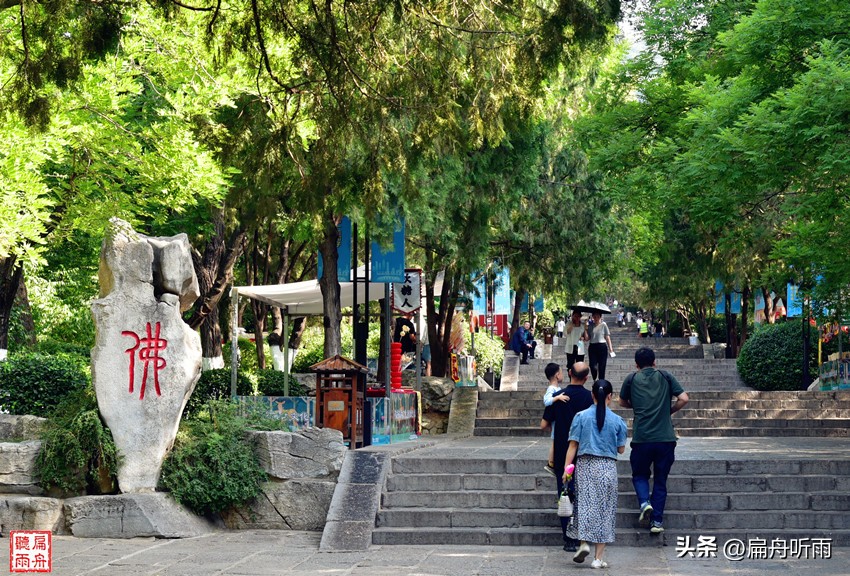 千佛山看济南,千佛山看济南全貌