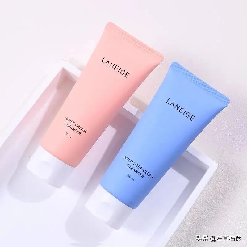 兰芝水光修颜隔离乳真假,兰芝唇膜新版真假鉴别图