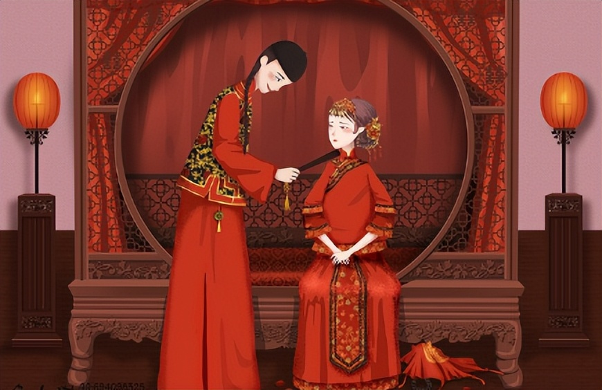 古代婚礼服饰知识,中国古代婚礼服饰变化