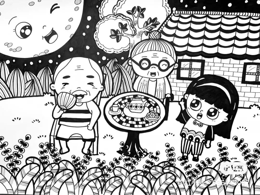 50张设计感十足的创意线描，随手画就能创造美，零基础也可以画