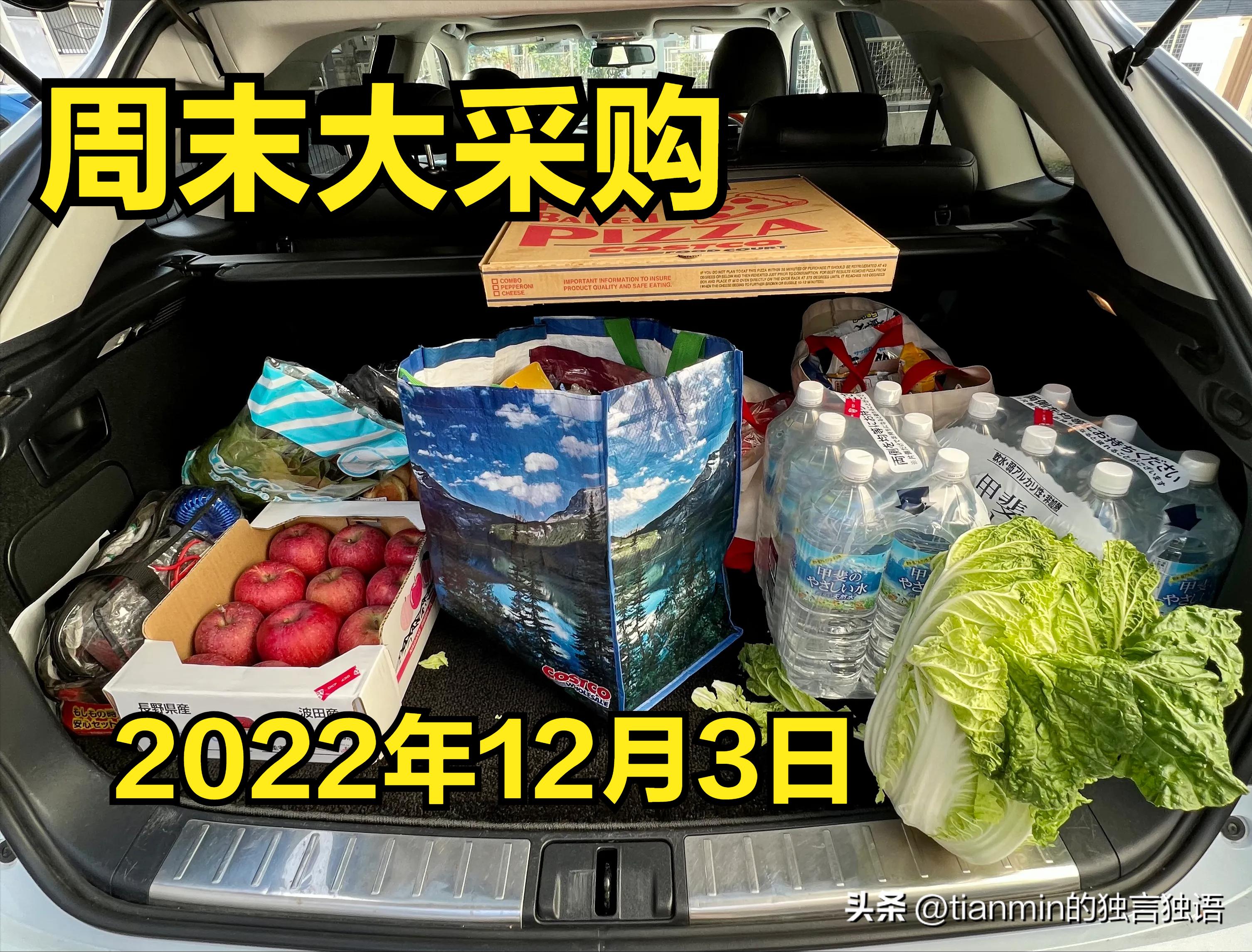 在日本costco超市值得买的物品,日本一家四口的开销