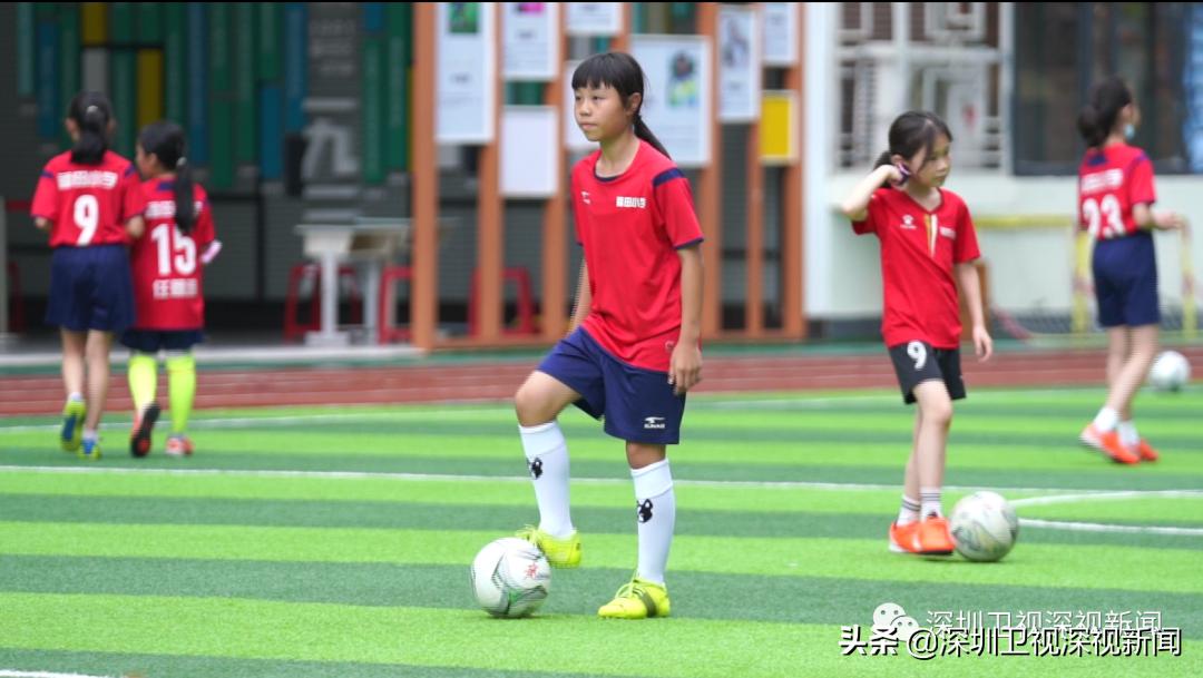 足球女孩深圳,12岁深圳足球女孩颠球