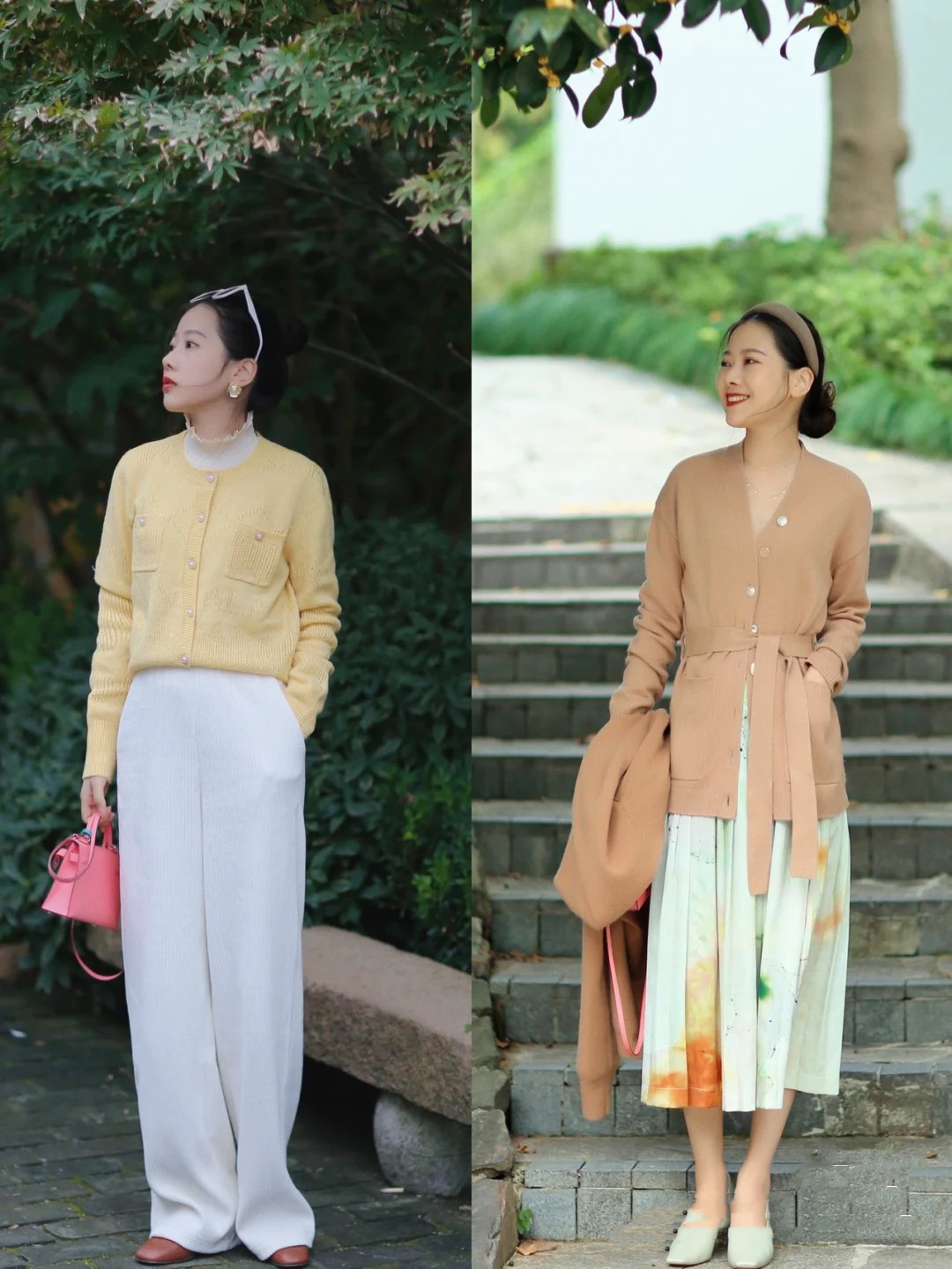 入秋后毛衣才是“百搭单品”，轻松玩转百变造型，更适合30+女人