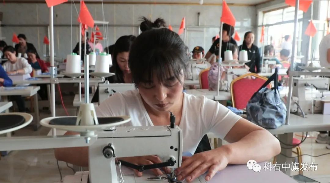 缝纫车间“缝出”幸福致富画卷