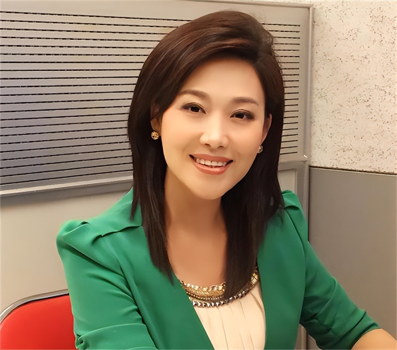 央视播音员郑丽近照,央视新闻播音主持人郑丽