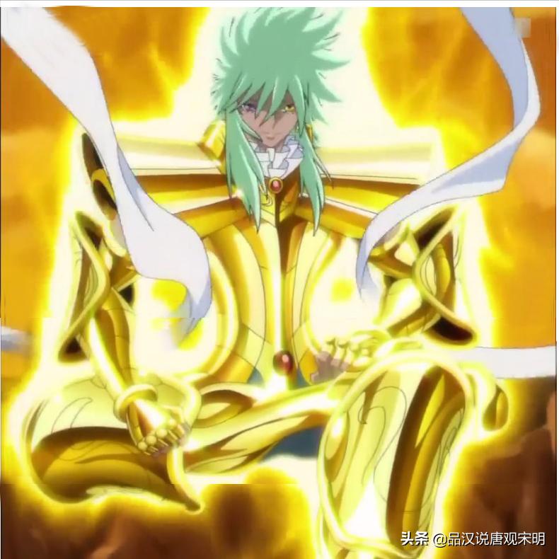圣斗士星矢哪个黄金圣斗士最厉害,圣斗士星矢四天王泰坦
