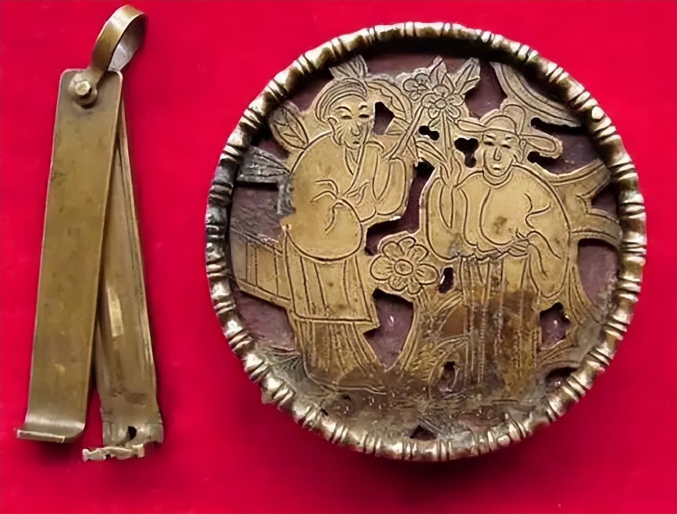 明清时期的各种铜铁锁,手工精致古代金锁