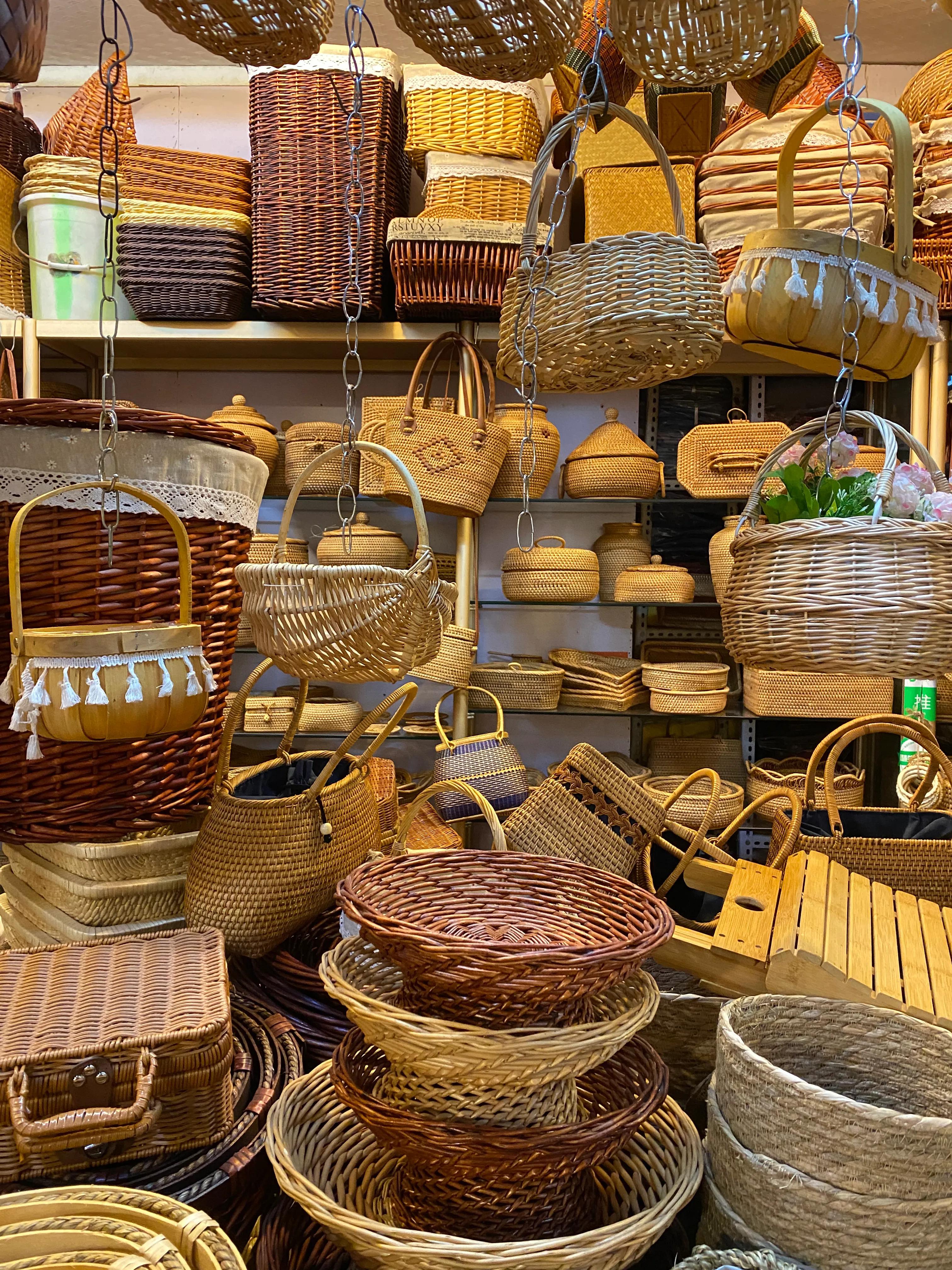 重庆朝天门藤编,朝天门手工