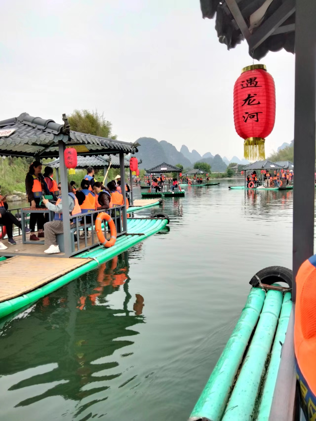 桂林遇龙河：让人怦然心动的“小家碧玉”。