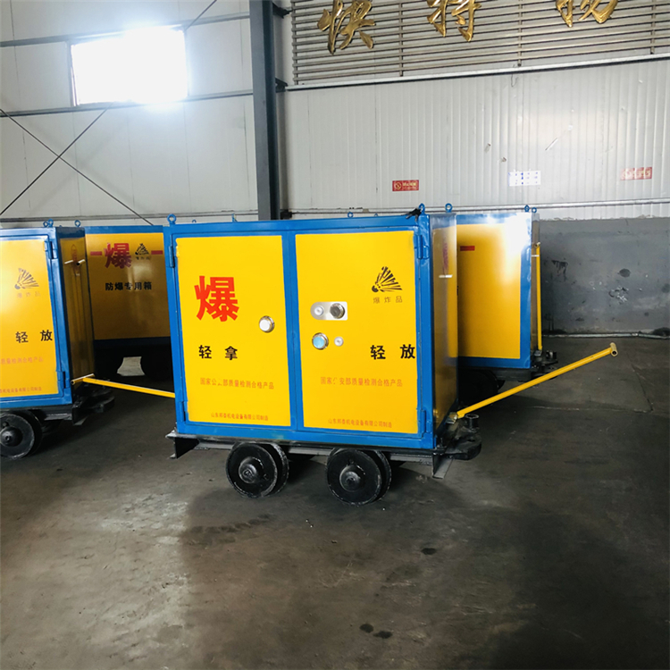矿车轨道火工品箱井下运输爆炸危险品工具车有轨矿车*药炸**箱