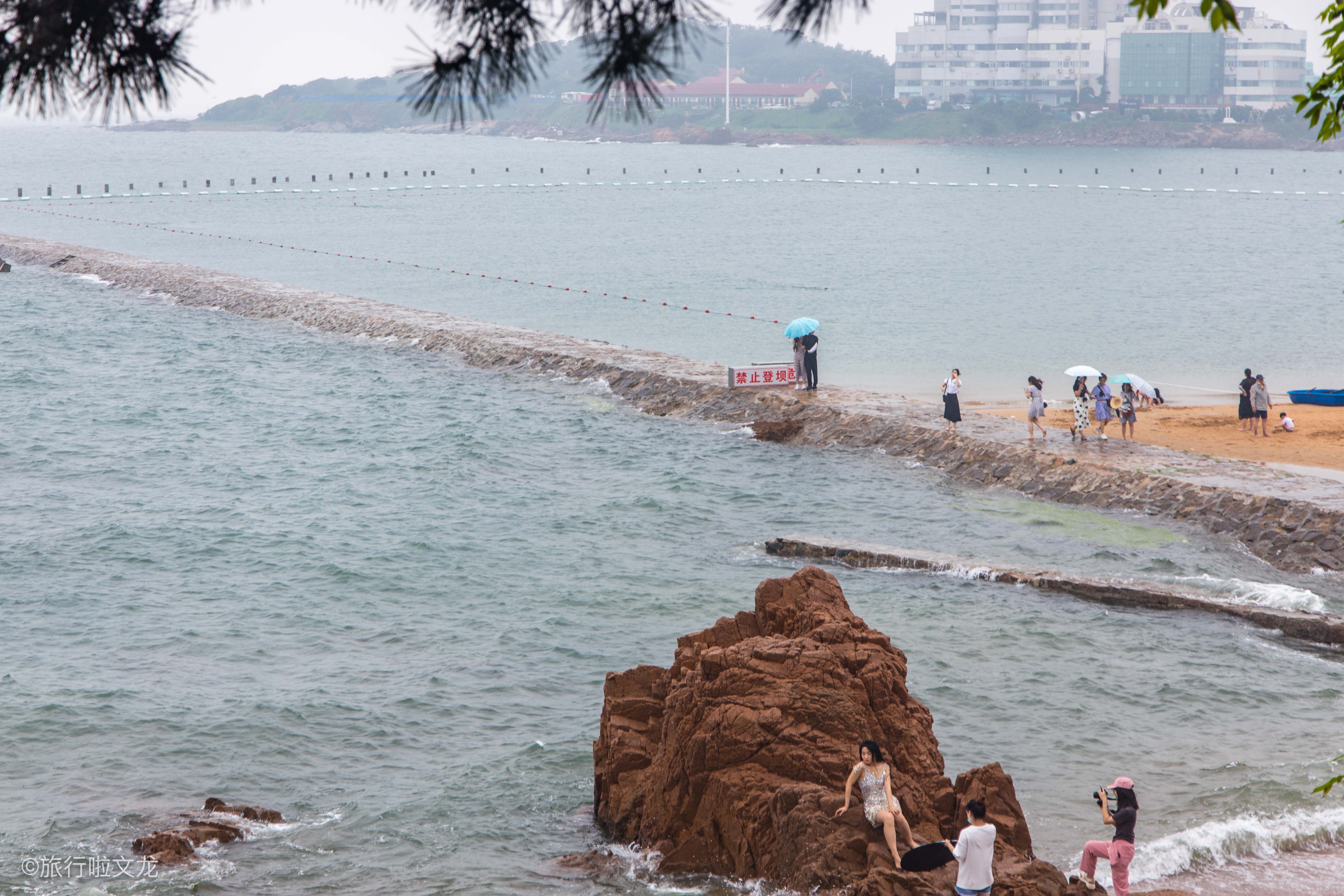 青岛看海打卡八大关风景区,漫步青岛八大关欣赏异域风情美景