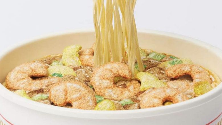 日清也玩阴间创意？网友：整点阳间活行不行！