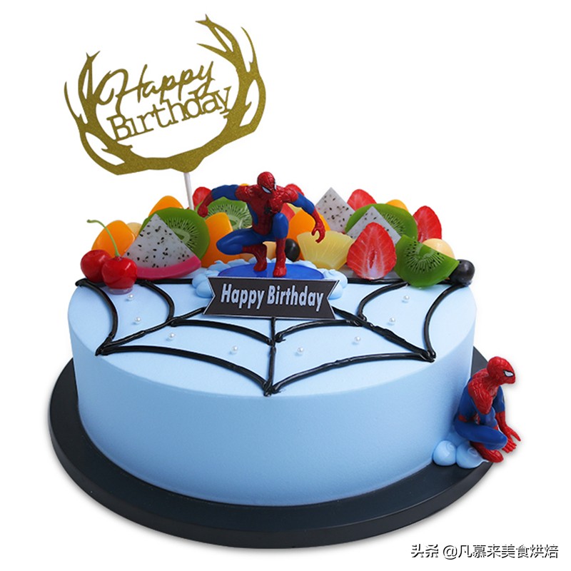 五十多元的六一儿童节蛋糕,六一儿童节快乐7字蛋糕