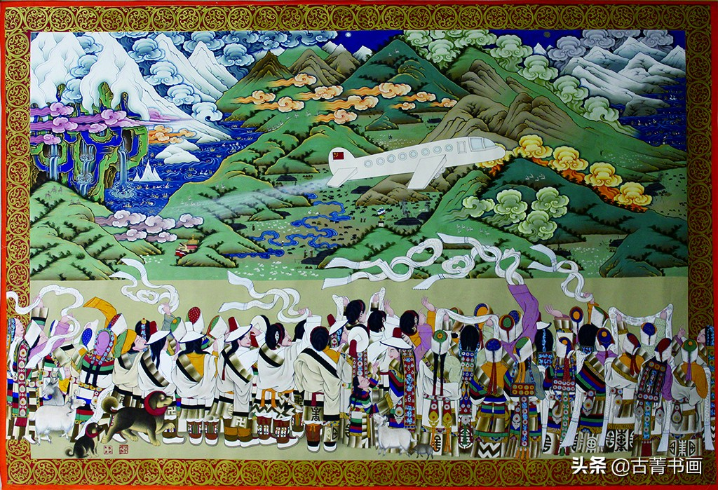 *藏西**当代美术家们的牧美历程：《*藏西**画派探微》出版前言