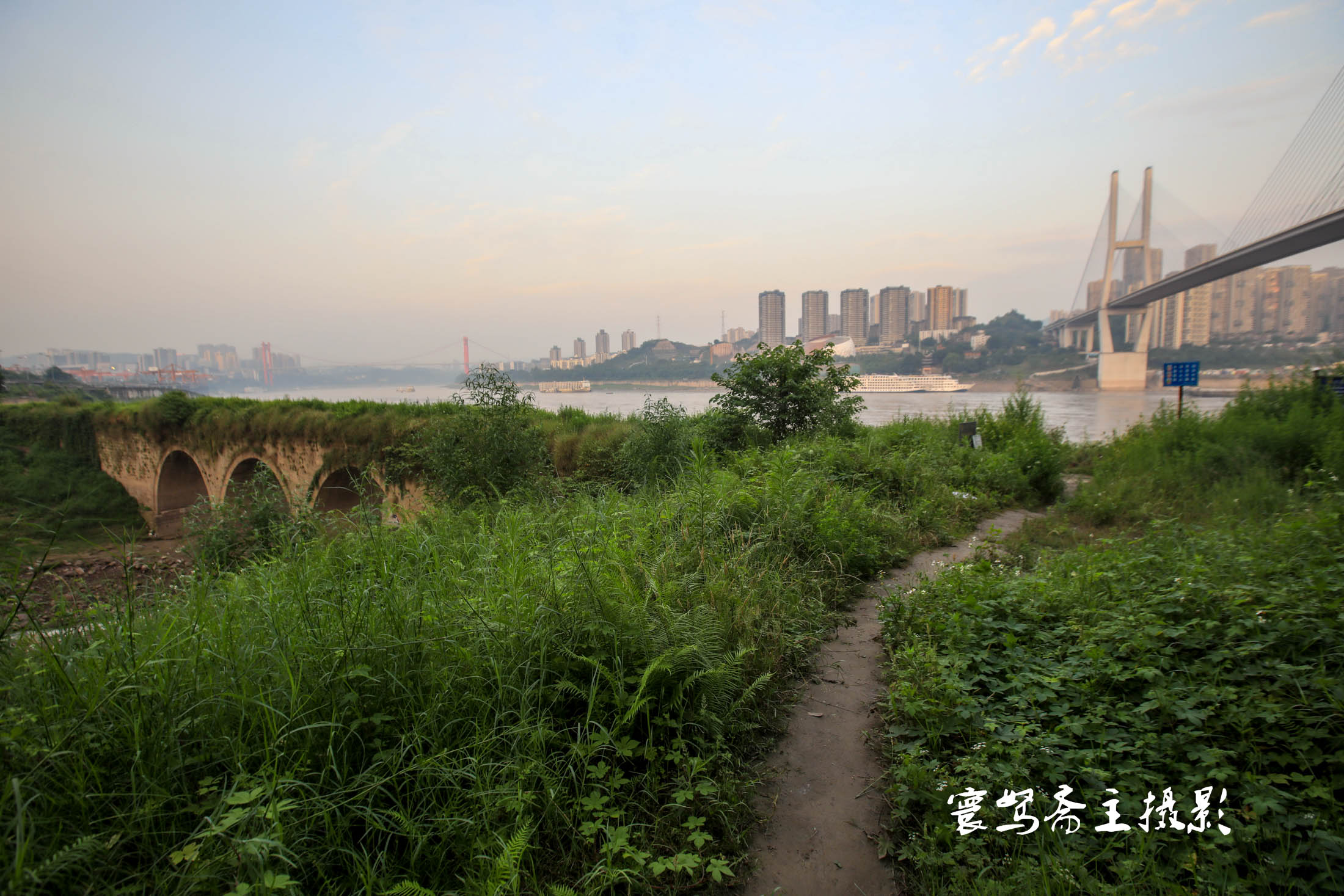 重庆长江两岸风景,茅溪偃月桥路线怎么走