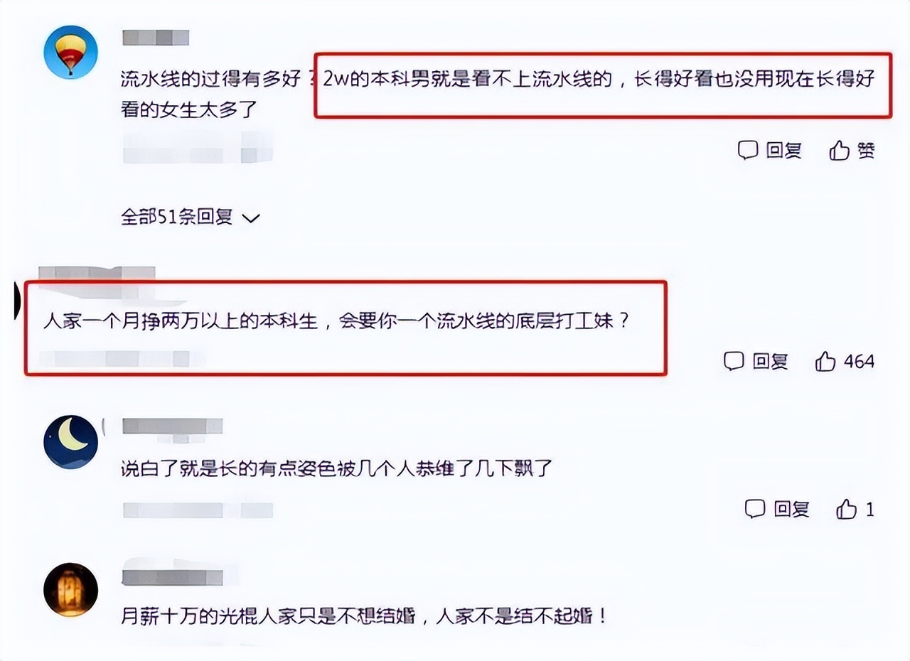 普信女的择偶要求,普信女学历高吗