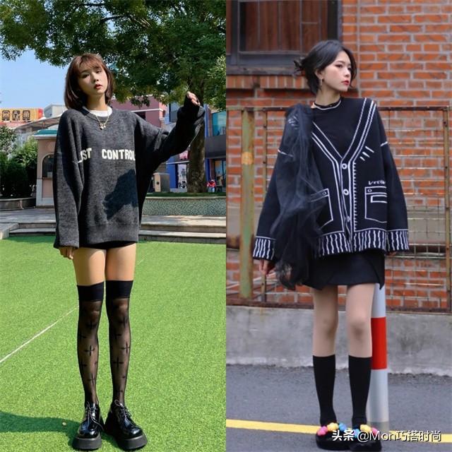 想要穿好看的袜子,想要高级感穿搭