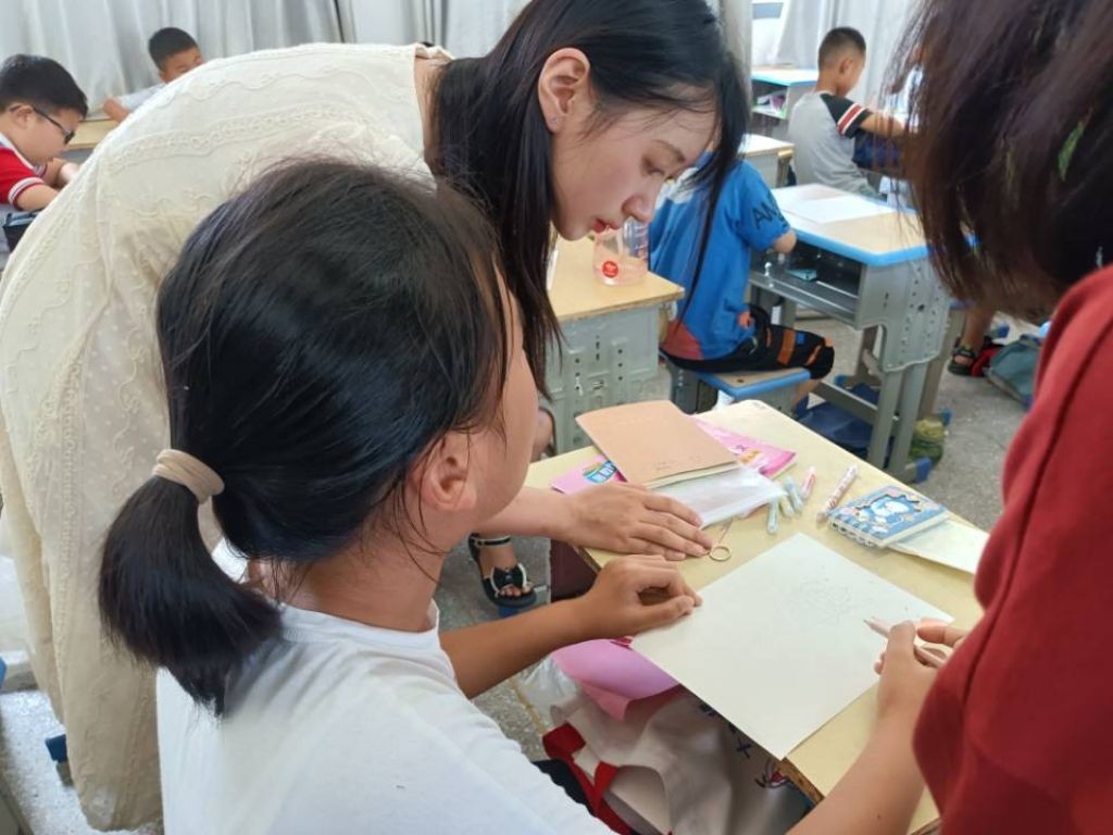 优师学子三下乡：绵绵青山澄澄水，趣味天文闪星辉