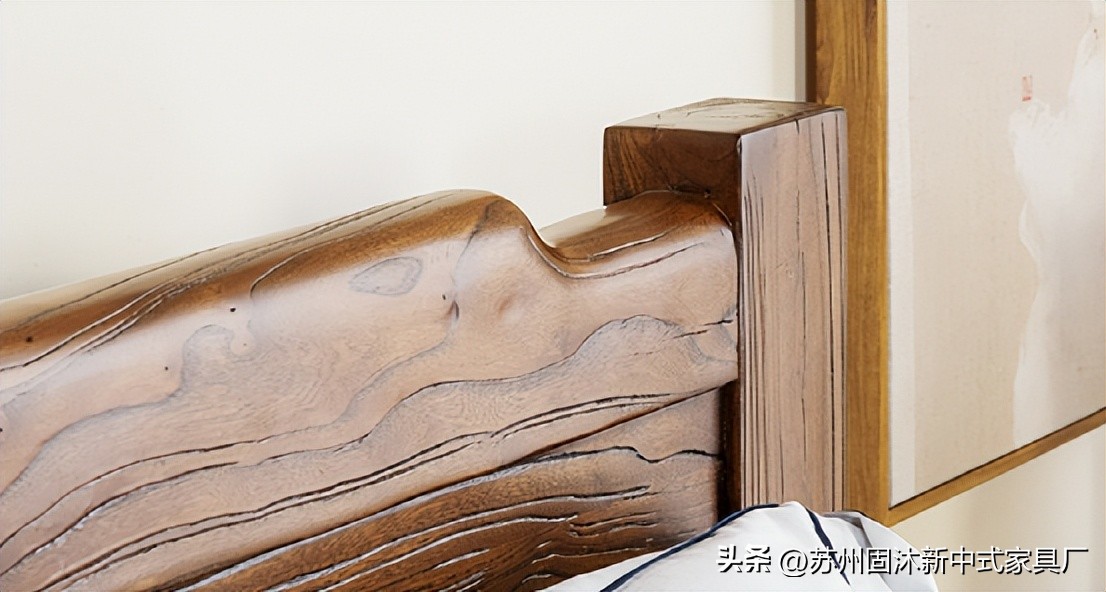 原木家具新中式空间,小户型全套原木家具风格