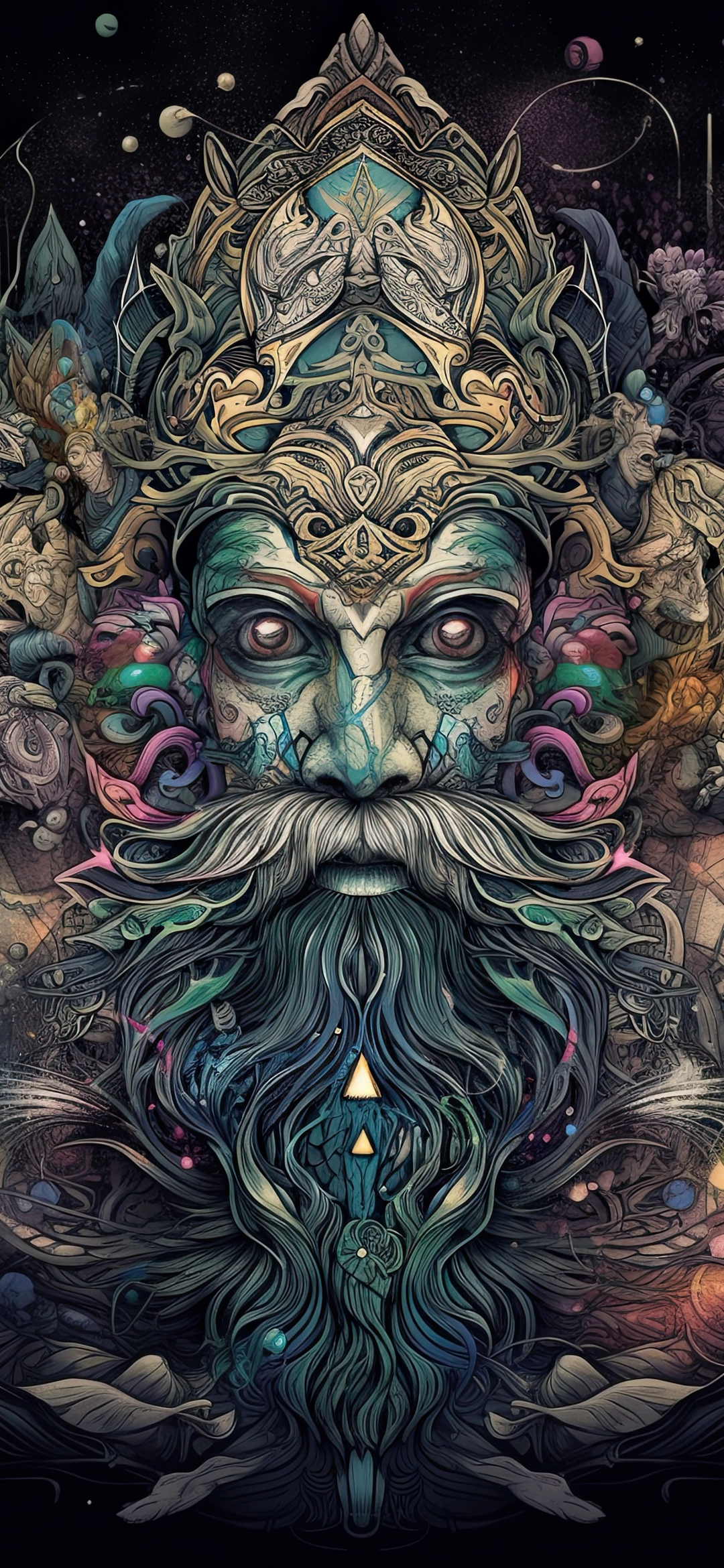 复古骷髅壁纸,骷髅头高清暗黑壁纸