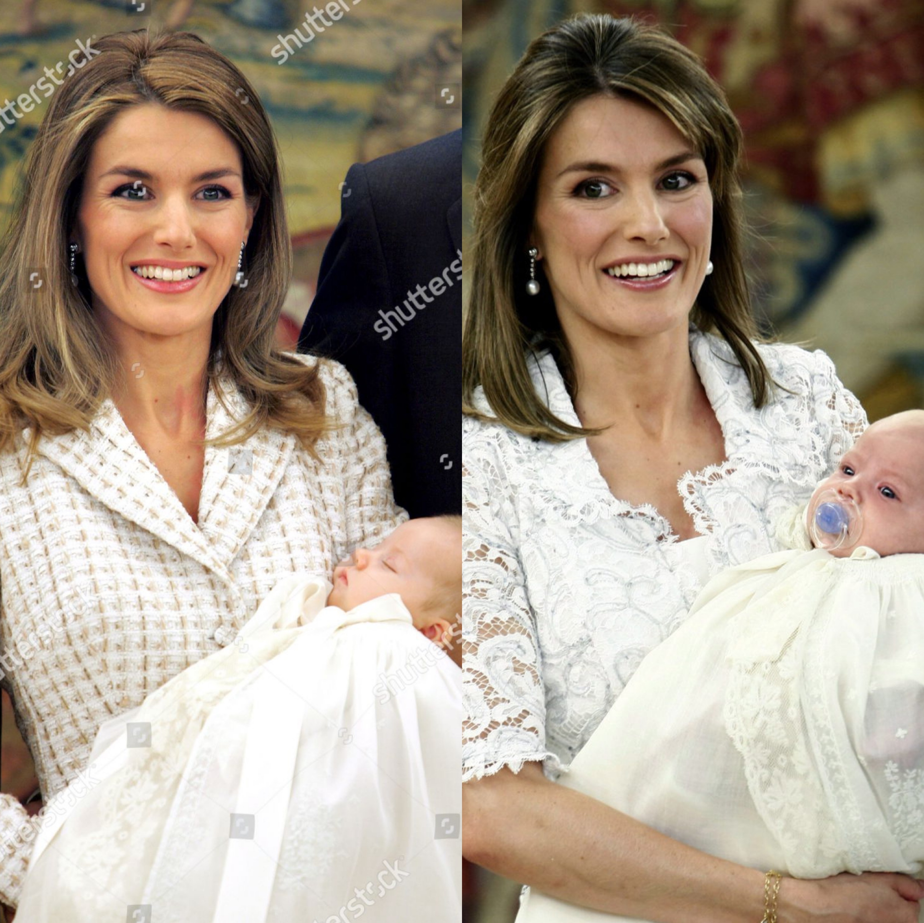 18年王室生活，12对珍珠耳环，莱蒂齐亚对珠宝的品味和衣品一样好