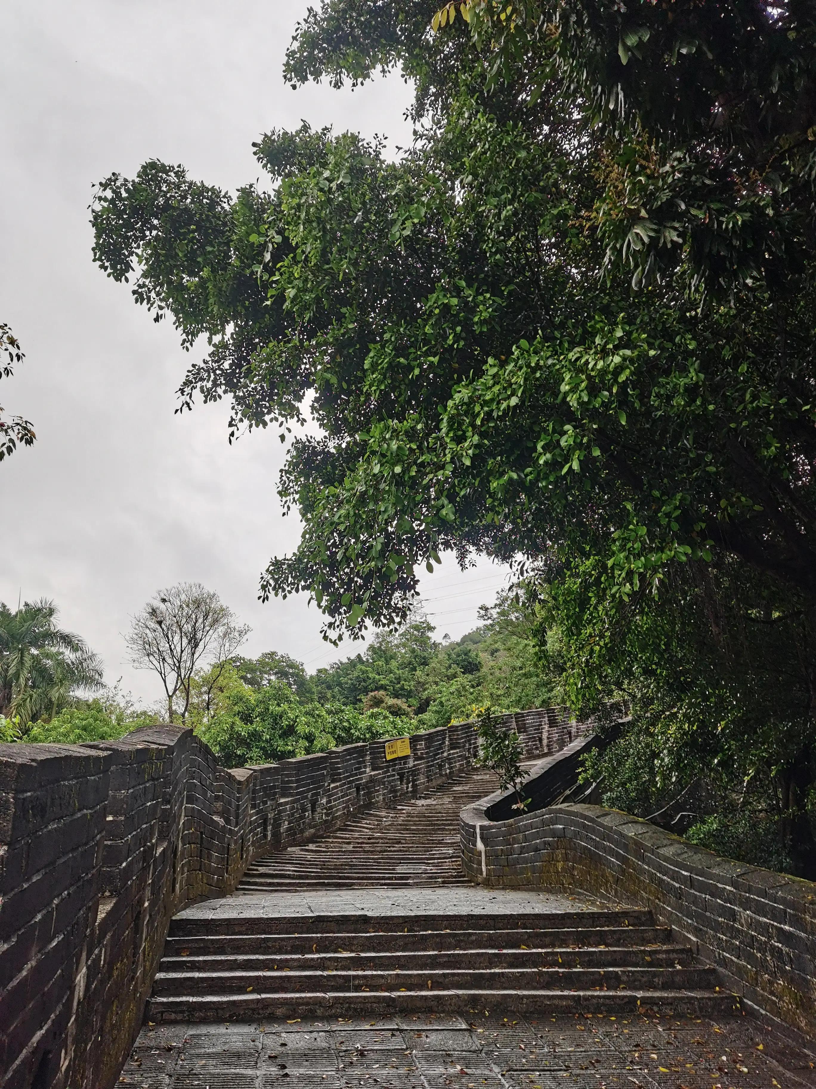 深圳求水山公园长城,深圳居然藏着一座小长城