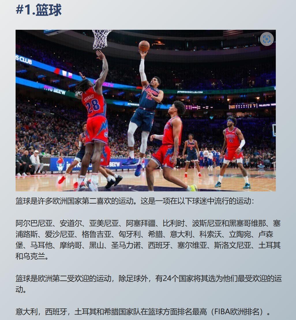 篮球是世界第一体育运动,篮球是世界上第几大运动项目