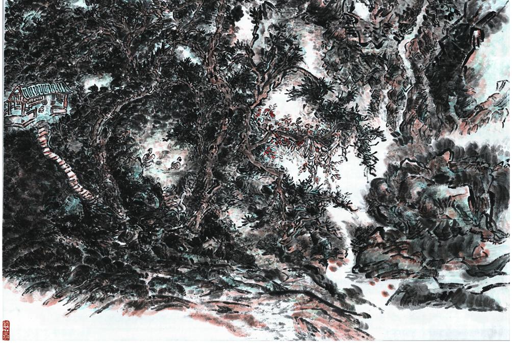 中国山水画蕴含的浓郁山水情怀,中国山水画的独特之处